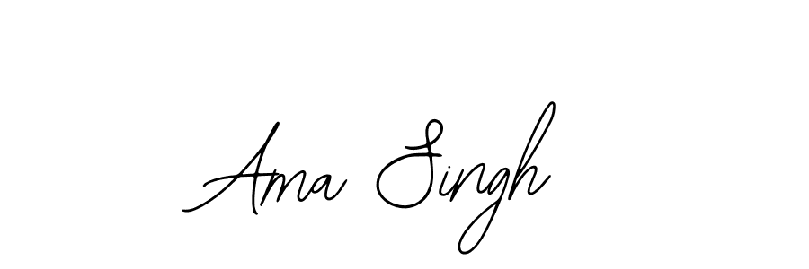 Ama Singh stylish signature style. Best Handwritten Sign (Bearetta-2O07w) for my name. Handwritten Signature Collection Ideas for my name Ama Singh. Ama Singh signature style 12 images and pictures png